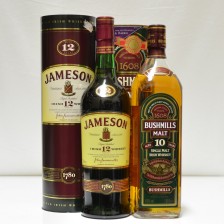 Jameson 12 Bushmills 10