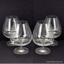 Johnnie Walker Blue Label Schott Zweisel Balloon Glasses X 4