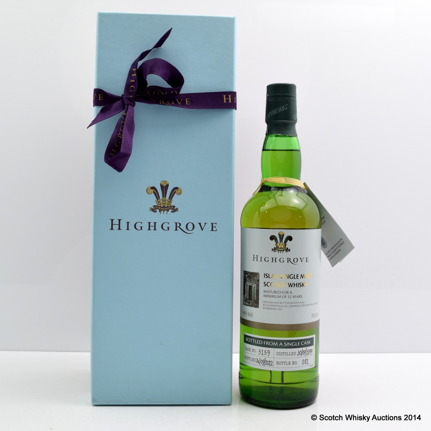 Laphroaig Highgrove 1999 The 64th Auction Scotch Whisky Auctions