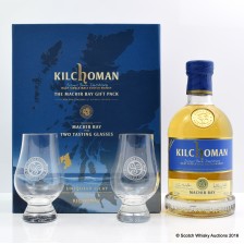 KILCHOMAN MACHIR BAY 2013 RELEASE   TWO TASTING GLASSES SET