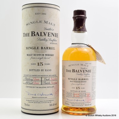 Balvenie Single Barrel 15 Year Old