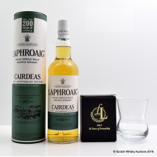 LAPHROAIG CAIRDEAS 200TH ANNIVERSARY   FRIENDS OF LAPHROAIG GLASS