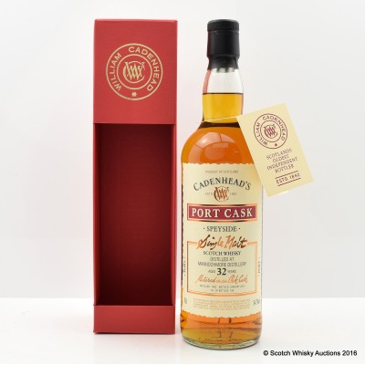 Mannochmore 1982 32 Year Old Cadenhead's