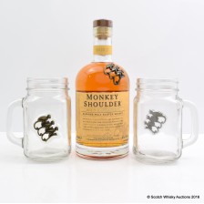 Monkey Shoulder Branded Glasses X 2