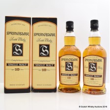 SPRINGBANK 10 YEAR OLD OLD STYLE X 2