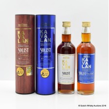 KAVALAN SOLIST VINHO BARRIQUE 19 6CL   KAVALAN SOLIST SHERRY CASK 19 6CL