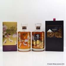 HIBIKI 17 YEAR OLD CHRYSANTHEMUM   CRANE   HIBIKI 21 YEAR OLD KACHO FUGETSU