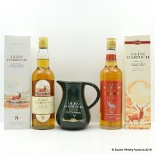 GLEN GARIOCH 1984  GLEN GARIOCH 8 YEAR OLD   GLEN GARIOCH WATER JUG