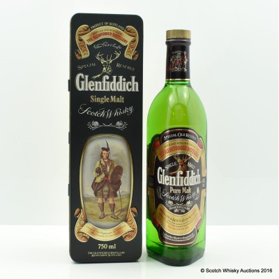 Glenfiddich Clans Of The Highlands Of Scotland Clan MacDonald of Clanranald 75cl