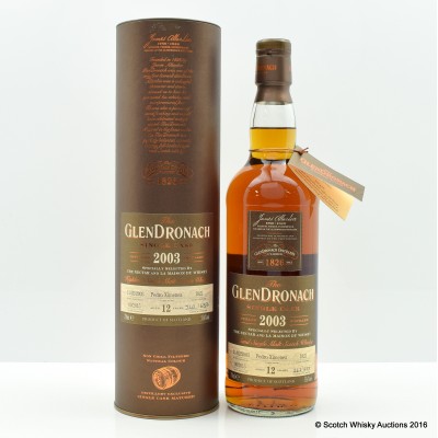 GlenDronach 2003 12 Year Old Single Cask #1822