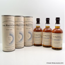 BALVENIE TUN 1509 BATCH  1 3 X 70CL