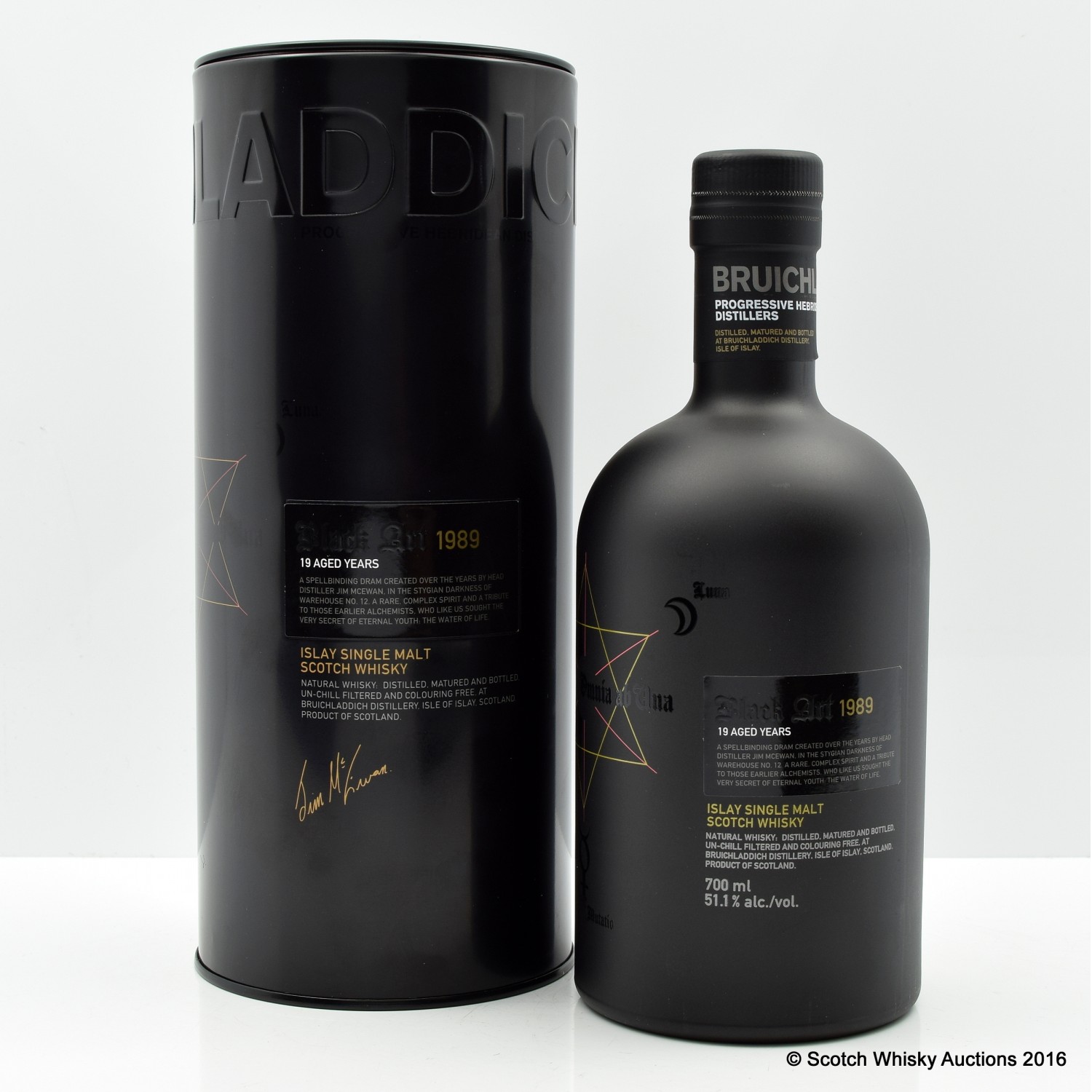 Bruichladdich Black Art 1989 19 Year Old 1st Edition The 65th Auction