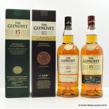 GLENLIVET 15 YEAR OLD 1L   GLENLIVET THE MASTER DISTILLER S RESERVE 1L