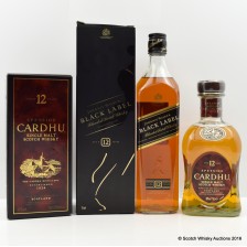 Cardhu 12 Johnnie Walker 12 Black Label