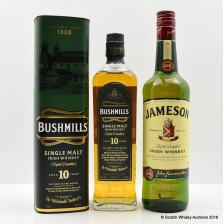 Jameson Irish Whisky Bushmills 10