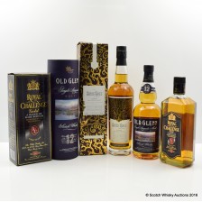 Compass Box Spice Tree Royal Challenge Gold 12 Old Glenn 12