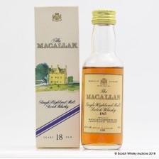 Macallan 18 Year Old  1965 