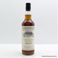 Springbank 15 Single Barrel Private Bottling