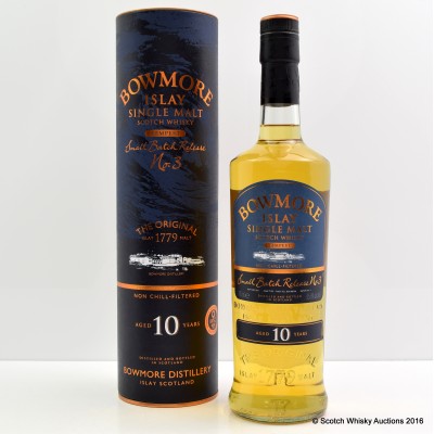 Bowmore Tempest 10 Year Old Small Batch Release #3