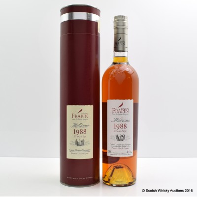 Frapin 1988 25 Year Old Cognac 75cl