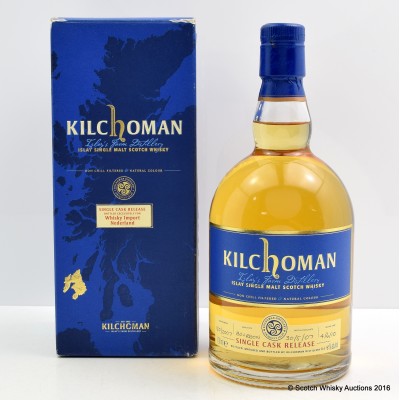 Kilchoman 2007 Single Cask Whisky Import Nederland