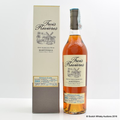 Trois Rivières 2001 Rhum Single Cask