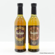 GLENFIDDICH 1992 20CL   GLENFIDDICH 15 YEAR OLD 20CL