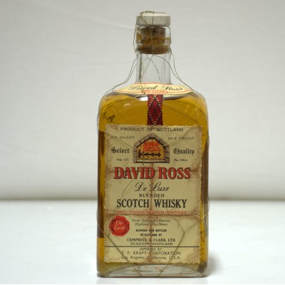 David Ross De Luxe American Import For Kraft 4/5 Quart