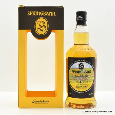Springbank 16 Year Old Local Barley