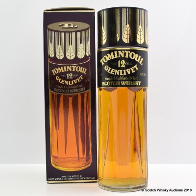 Tomintoul-Glenlivet 12 Year Old Perfume Bottle