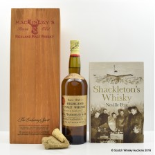 MACKINLAY S SHACKLETON REPLICA 1ST EDITION   SHACKLETON S WHISKY BY NEVILLE PEAT