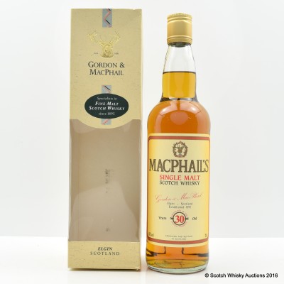 Macphail's 30 Year Old Gordon & MacPhail