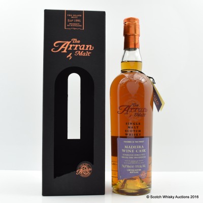 Arran Madeira Wine Cask Finish