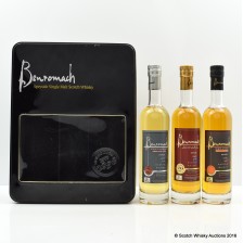 Benromach Set 3 X 20cl Peat Smoke 10 Organic