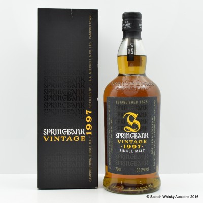 Springbank 1997 Vintage  Batch #1