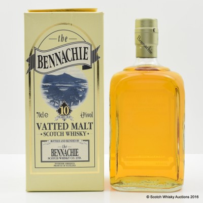 Bennachie 10 Year Old Limited Edition First 250 Bottles With Certificate