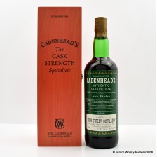 JAMESON S BOW STREET 1963 27 YEAR OLD CADENHEAD S 75CL