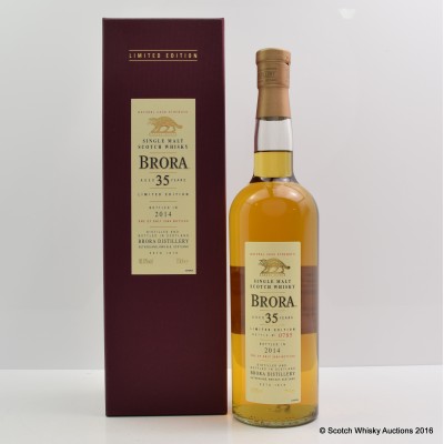 Brora 35 Year Old 2014 Release