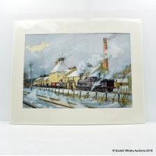 TOWIEMORE MOUNTED PRINT