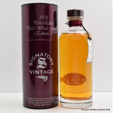 Port Ellen 1978 Port Wood Finish Edition 1 Signatory Vintage