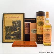 Glenmorangie 10 Signed By The 16 Men Of Tain With Certificate Framed Advert Book Booklet
