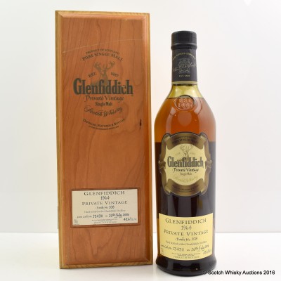 Glenfiddich 1964 Private Vintage