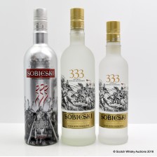 SOBIESKI 333 ANNIVERSARY OF THE BATTLE OF VIENNA LIMITED EDITION SET 2 X 70CL   50CL