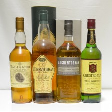 Auchentoshan Classic Talisker 10 Jameson Crested 10 Auchentoshan Select