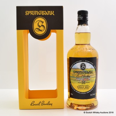 Springbank 16 Year Old Local Barley