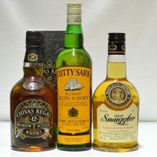 Chivas Regal 12 Cutty Sark Old Smuggler