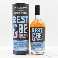 BRUICHLADDICH 2001 14 YEAR OLD REST BE THANKFUL BOURBON CASK