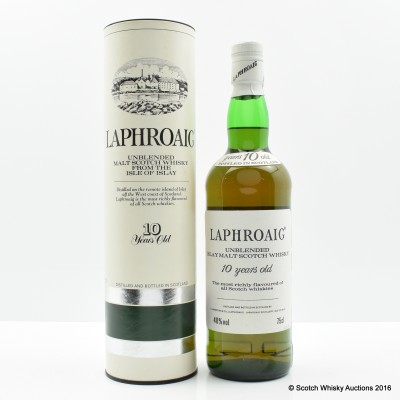 Laphroaig 10 Year Old Pre Royal Warrant 75cl