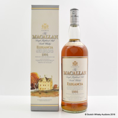 Macallan 1991 Elegancia 1L