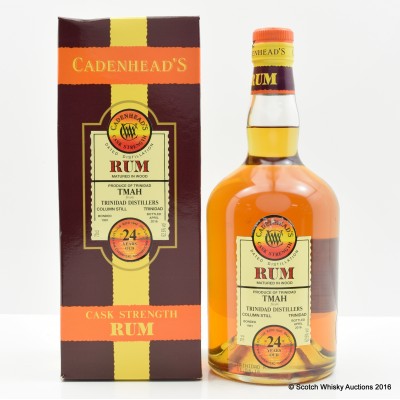 Tmah Rum 1991 24 Year Old Cadenhead's